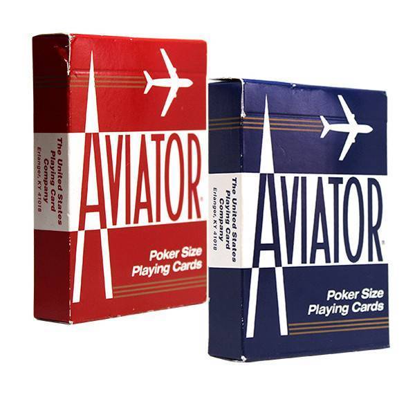 Baraja Aviator (Tamaño Poker)