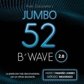 52 B Wave Jumbo 2.0 (Gimmicks and Online Instructions) by Vernet Magic