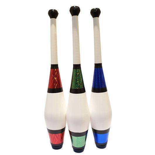 Zyko Juggling Clubs Decorated - Set of 3