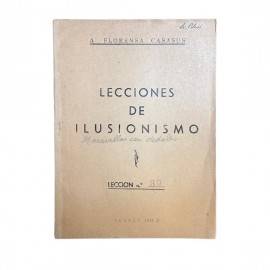 Lecciones de Ilusionismo Nº 39 de Florensa Casasus AT2