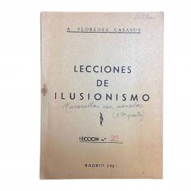 Lecciones de Ilusionismo Nº 29 de Florensa Casasus AT2