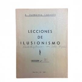 Lecciones de Ilusionismo Nº 31 de Florensa Casasus AT2