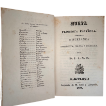 Nueva Floresta Española. Miscelánea Instructiva, Curiosa y Agradable de D. J. A. X. F. (1829) AT3