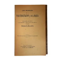 Los Secretos de la Prestidigitación y de la Magia de Robert Houdin (Circa  1900) AT3