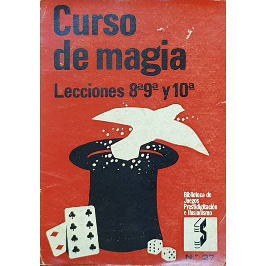 Curso de Magia  Colección Who Lección 8va, 9na y 10ma- Robert Veno 1969 - Bazar de Magia - Libro de Magia