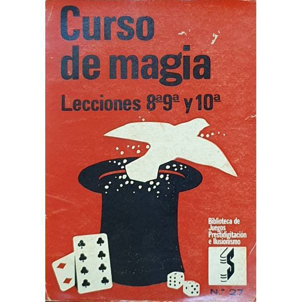 Curso de Magia  Colección Who Lección 8va, 9na y 10ma- Robert Veno 1969 - Bazar de Magia - Libro de Magia