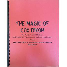 The Magic of Dox Dixon c1