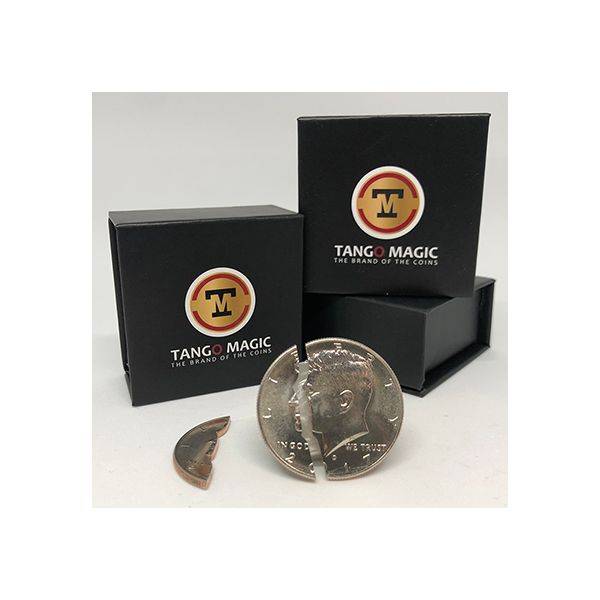 Bite Coin (US Half Dollar - Traditional with Extra Piece) by Tango Magic