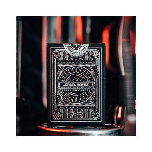 Star Wars Dark Side Silver Edition Playing Cards (Graphite Grey) by theory11