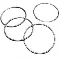 4" Linking Rings (Chrome)