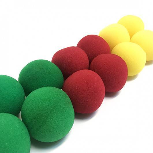 3 inch Super Soft Sponge Ball (Pack of 4)