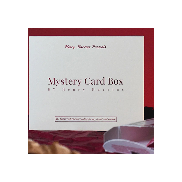 Mystery Card Box by Henry Harrius