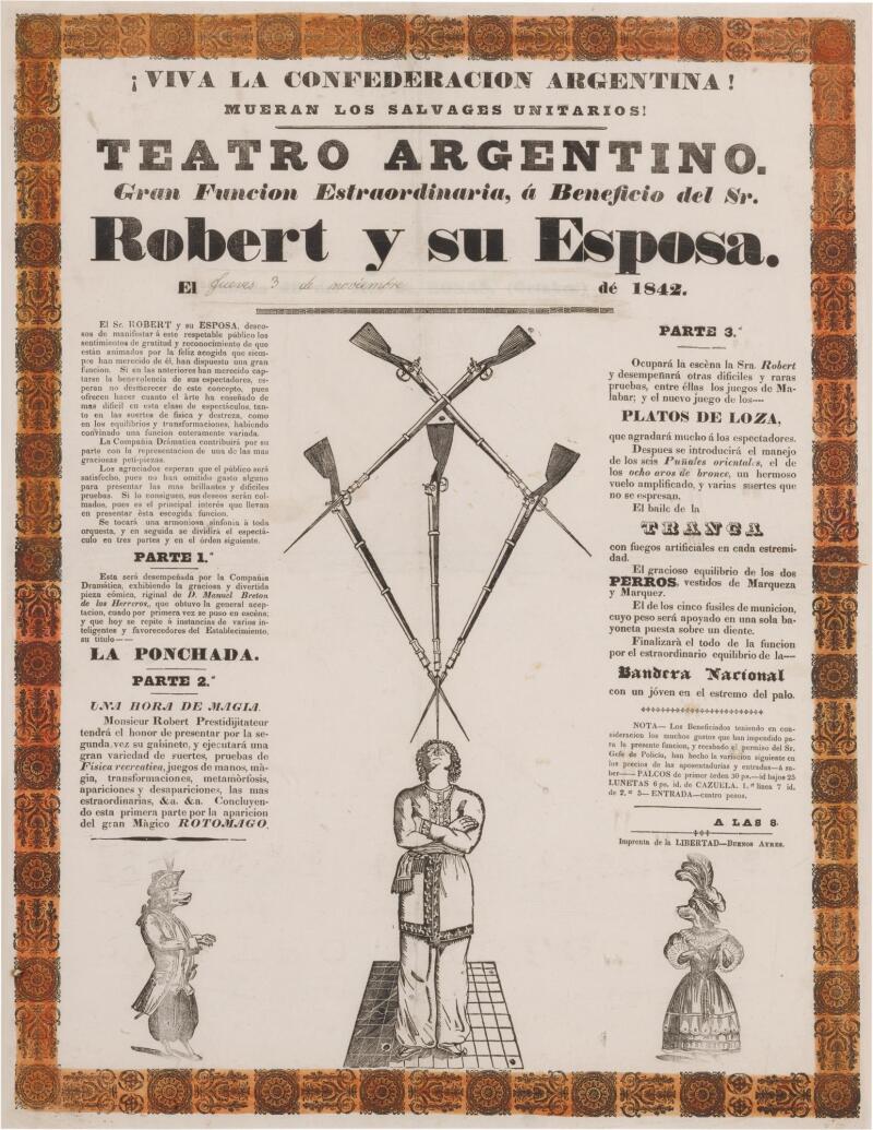 The Oldest Poster of a Magician in Argentina