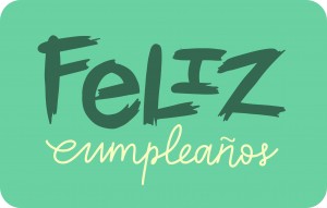 
			                        			Feliz cumpleaños 2