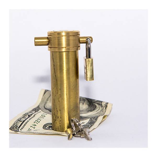Brass bill tube by Bazar de Magia