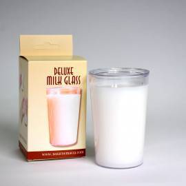 Deluxe Milk Glass