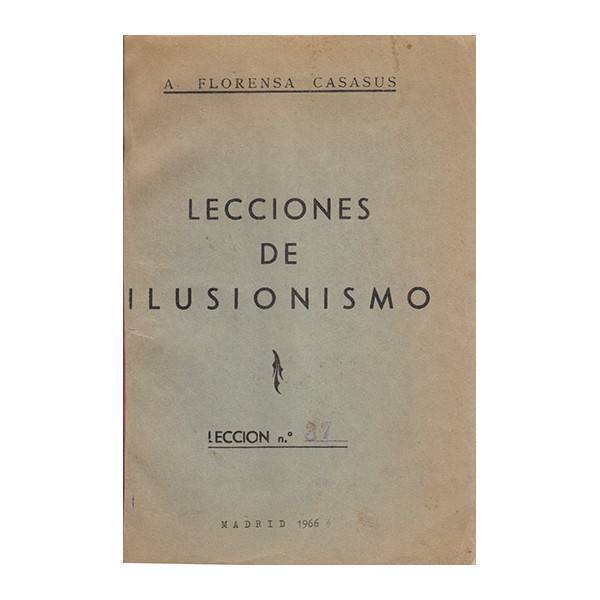 Lecciones de Ilusionismo 34, 35, 36, 37 y 47 - Florensa Casasus  C2