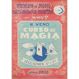 Curso de Magia  Colección Who? Lecciones 4ta y 5ta - Robert  Veno  1952