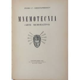 copy of Mnemotecnia (Arte Memorativo)  P. Christophersen  C1