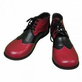 Zapatos para Payasos (Chaplin/Negro y Rojo - ZH0024)