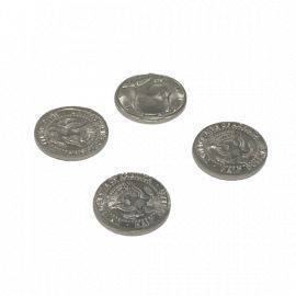 Mini Coins - Half Dollar (4 coins)