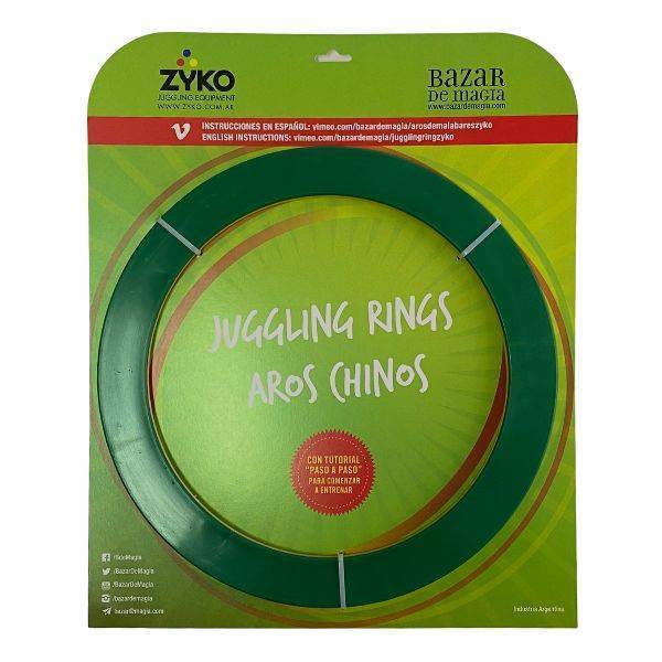 Zyko Juggling rings - Set of 3 - Online instructions