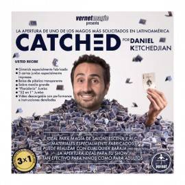 Catched (Gimmicks and Online Instructions) by Daniel Ketchedjian ( CATCHED )  Trick