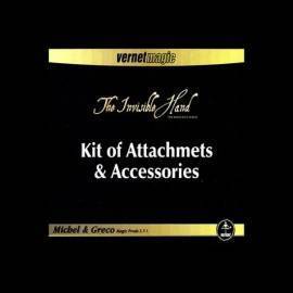 The Invisible Hand Kit of Attachments & Accessories by Vernet Magic