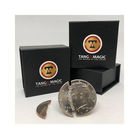 Bite Coin (US Half Dollar - Traditional with Extra Piece) by Tango Magic