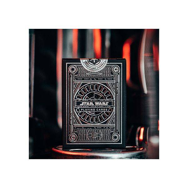 Star Wars Dark Side Silver Edition Playing Cards (Graphite Grey) by theory11