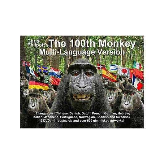 100th Monkey Multi-Language (2 DVD Set with Gimmicks) by Chris Philpott