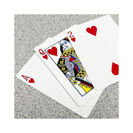 Bicycle 2 Faced Red (Mirror Deck Same on both sides) Playing Card