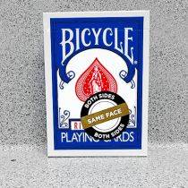 Bicycle 2 Faced Red (Mirror Deck Same on both sides) Playing Card