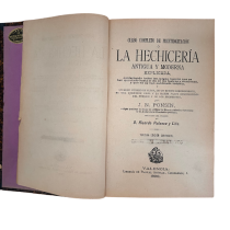 La Hechicería Antigua y Moderna de J. N. Ponsin 1890 AT3