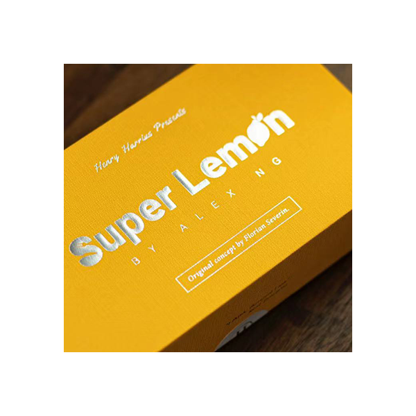 Super Lemon (Gimmicks and Online Instructions) by Alex Ng and Henry Harrius