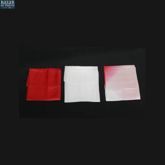 Set de Pañuelos Color Rojo (40x40 cm)
