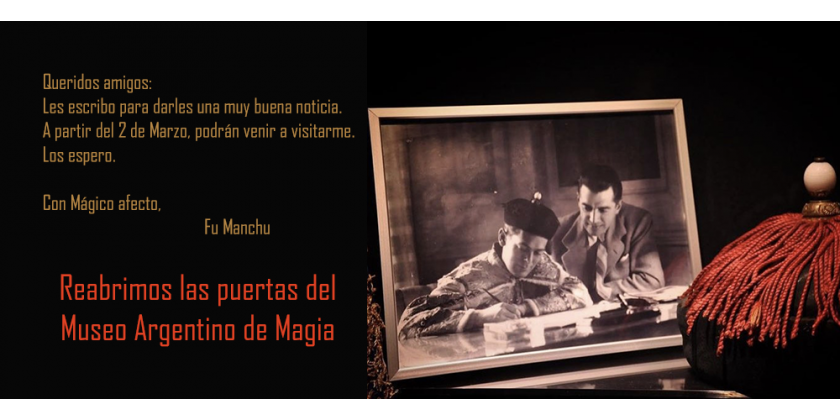 We reopen the Argentine Museum of Magic